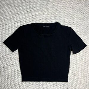 Zara Women’s Classic Black Crop Top